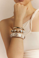 Alloy Shell Beaded Bracelets