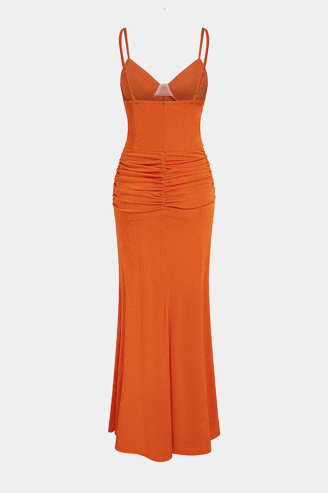 Draped Cowl Neck Sleeveless Maxi Dress