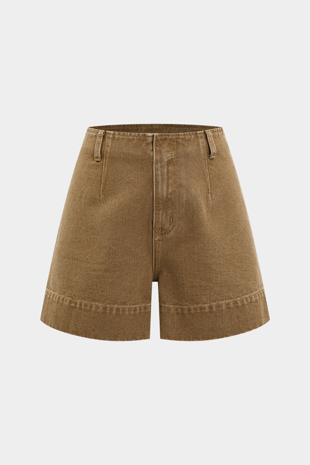 Denim Washed Pocket Shorts