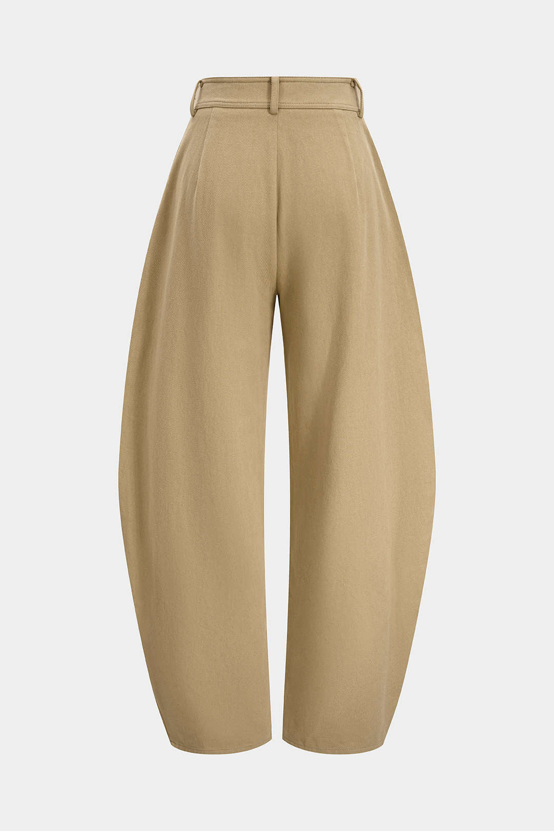 Double Waistband Cut Out Pocket Trousers