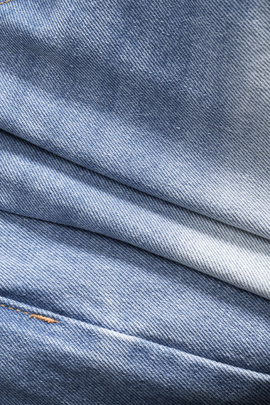 Denim Asymmetrical Button Pocket Ripped Shorts