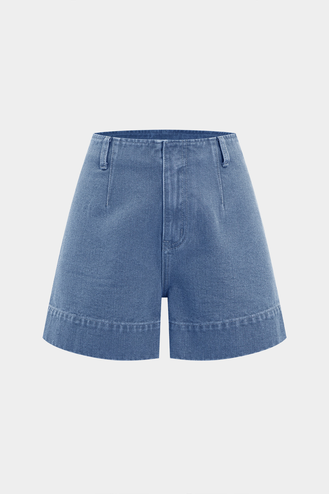 Denim Washed Pocket Shorts