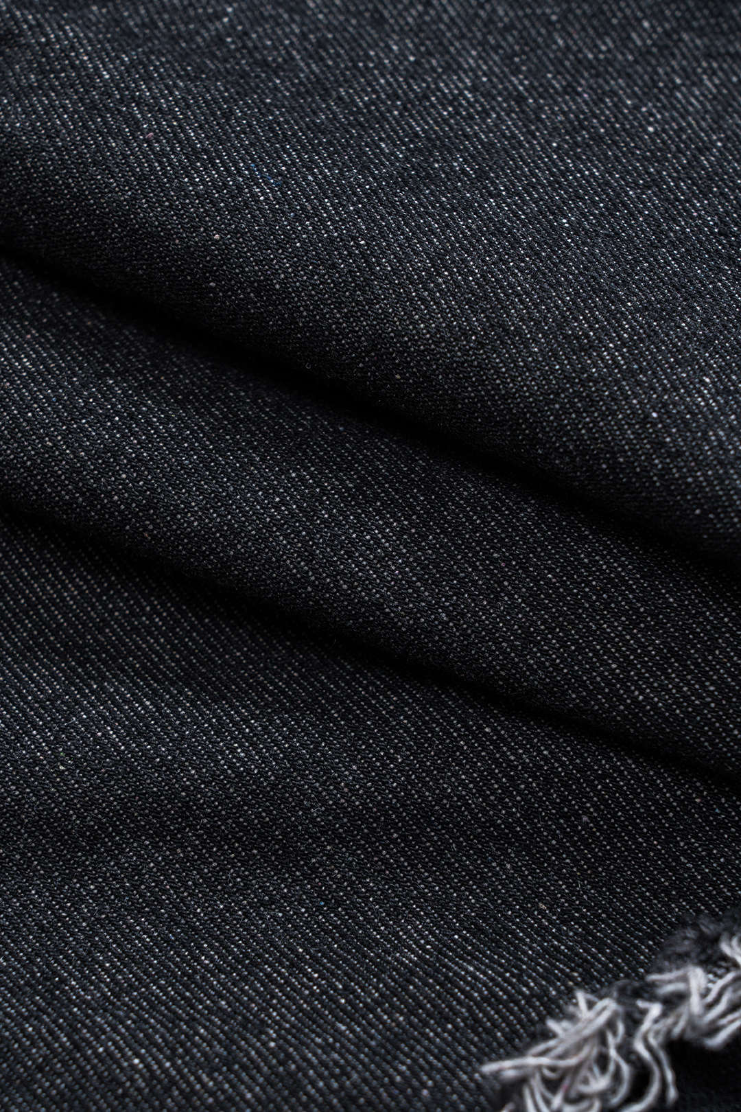 Denim Mesh Patchwork Belted Button Pocket Skirt