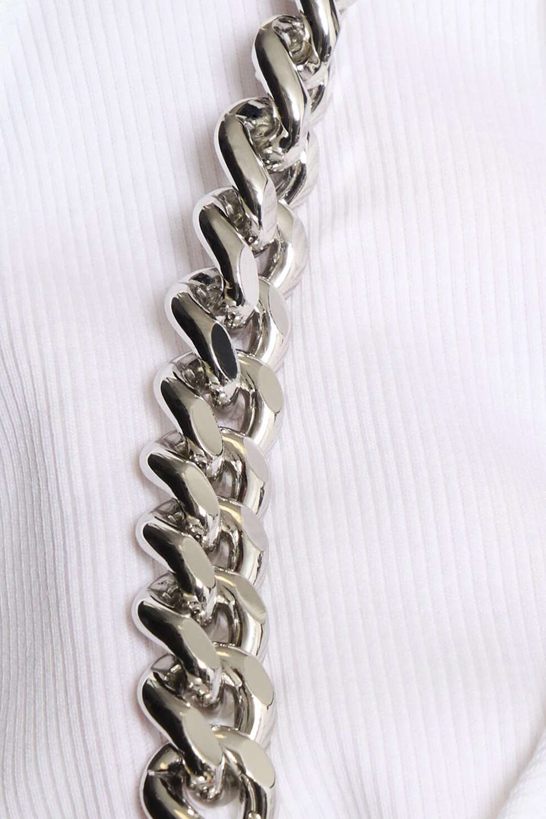 Chain Decor Sleeveless Tank Top